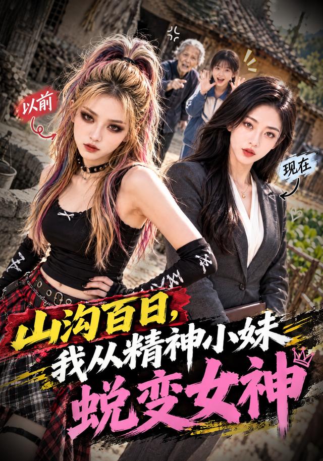 山沟百日，我从精神小妹蜕变女神