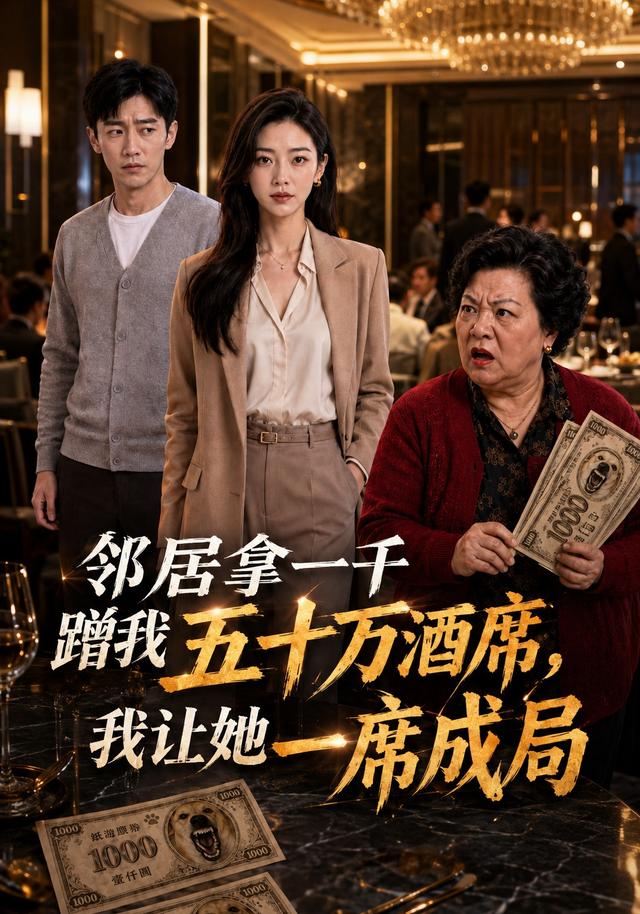邻居拿一千蹭我五十万酒席，我让她一席成局 cover