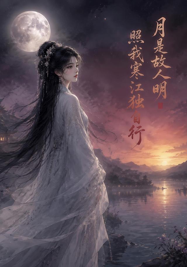 月是故人明，照我寒江独自行 cover