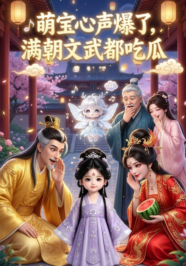 萌宝心声爆了，满朝文武都吃瓜 cover