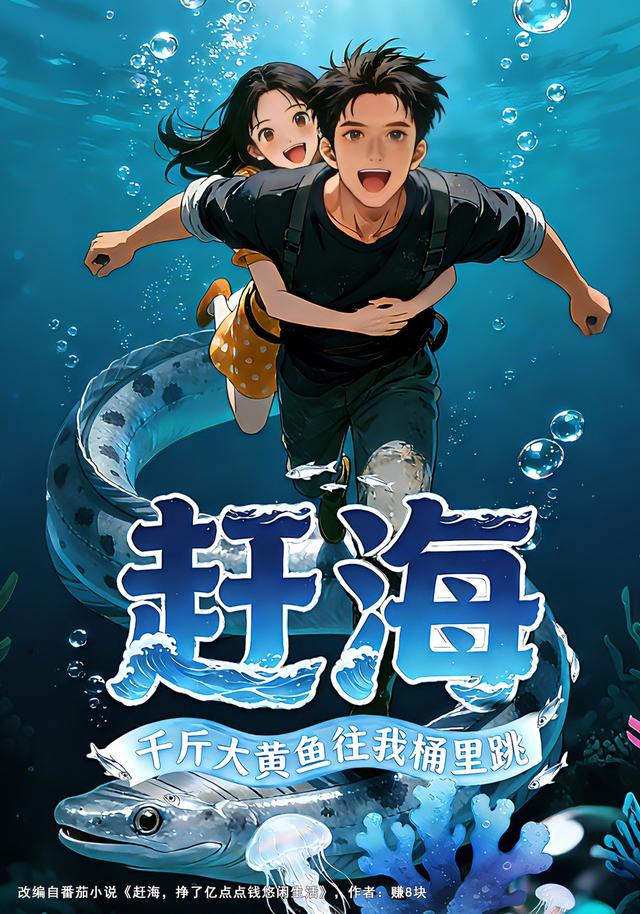 赶海：千斤大黄鱼往我桶里跳