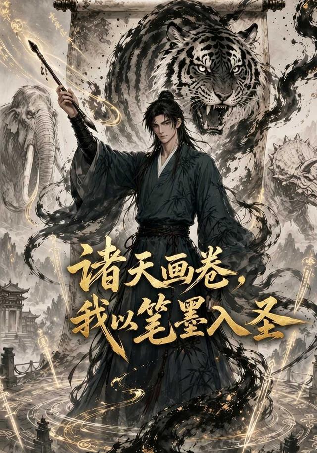 诸天画卷，我以笔墨入圣