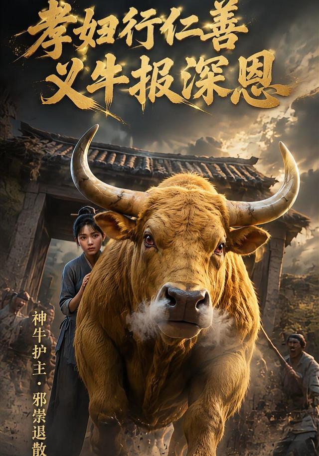 孝妇行仁善，义牛报深恩