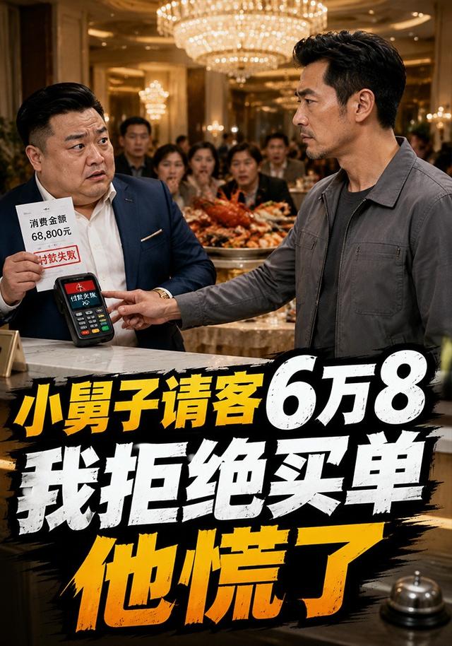 小舅子请客6万8，我拒绝买单他慌了