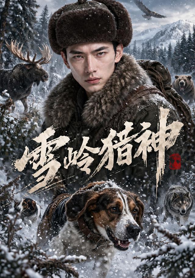 《雪岭猎神》作品海报
