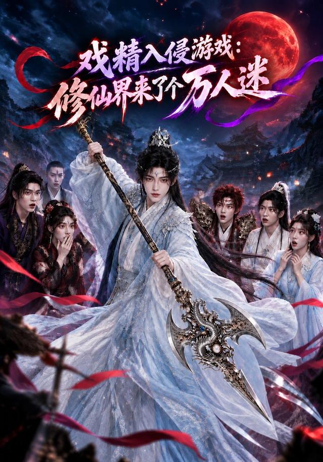 戏精入侵游戏：修仙界来了个万人迷 cover