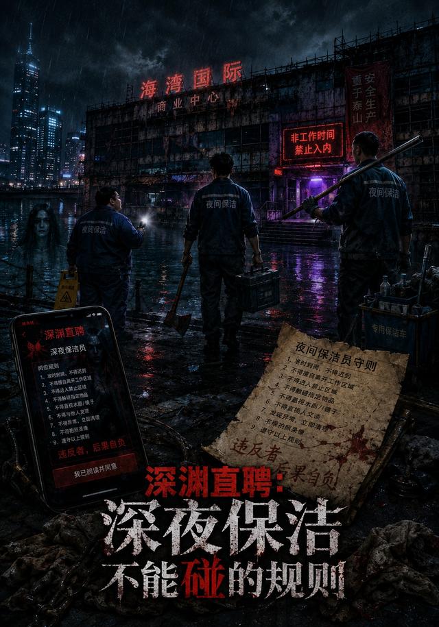 深渊直聘：深夜保洁不能碰的规则 cover