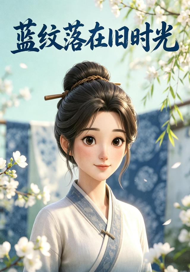 蓝纹落在旧时光