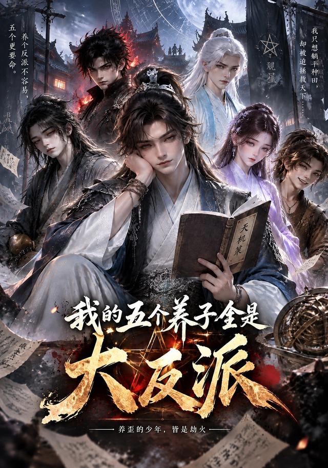 我的五个养子全是大反派 cover