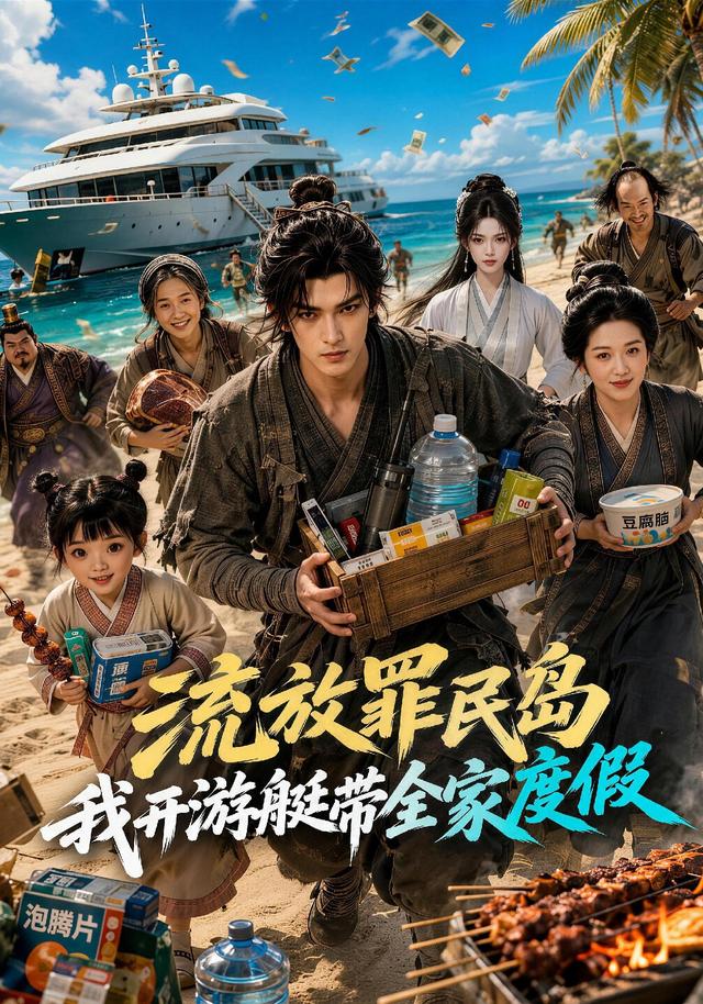 流放罪民岛，我开游艇带全家度假