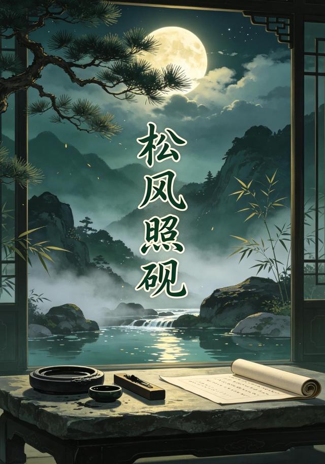 松风照砚 cover