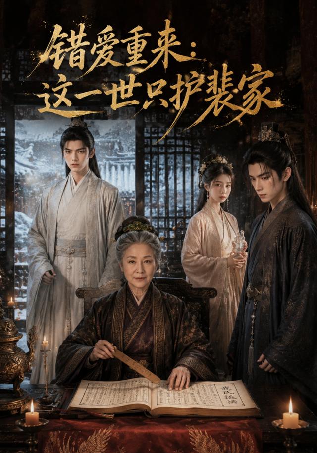 错爱重来：这一世只护裴家 cover