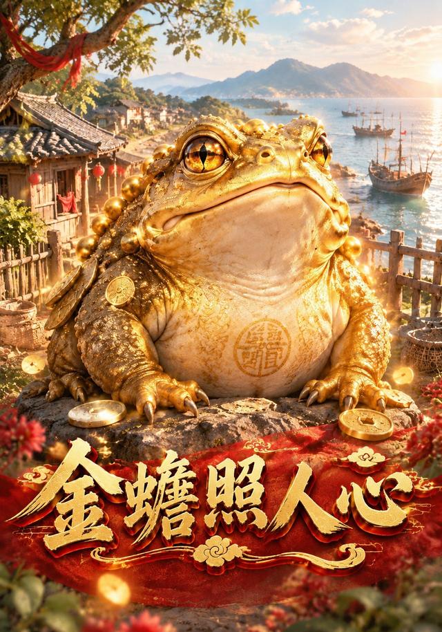 金蟾照人心