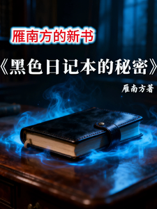 雁南方的新书：黑色日记本的秘密 cover
