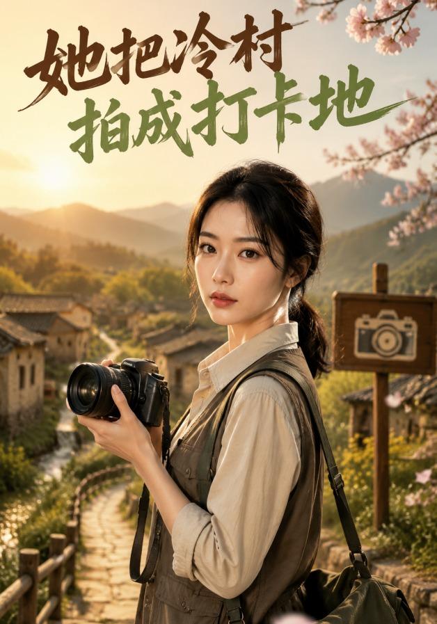 她把冷村拍成打卡地