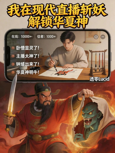 我在现代直播斩妖，解锁华夏神 cover