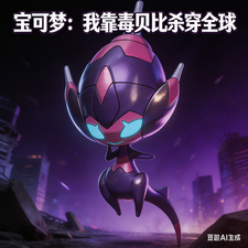 宝可梦:我靠毒贝比杀穿全球 cover
