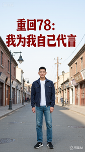 重回78:我为我自己代言 cover