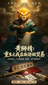 黄狮精：重生之我在西游做贸易 cover