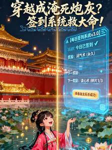 穿越成淹死炮灰？签到系统救大命 cover