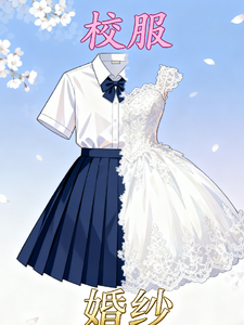 校服，婚纱 cover