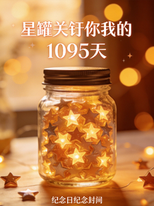 星星罐里关于你我的1095天 cover