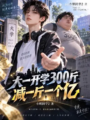 大一开学300斤,减一斤一个亿