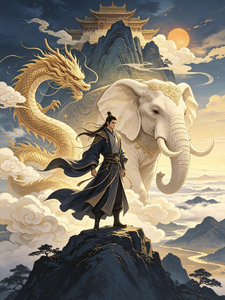 Eternal Fate: Dragon-Elephant Breaks Mount Tai cover