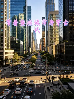 带着整座城市身穿古代