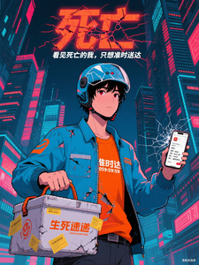 看见死亡的我，只想准时送达 cover