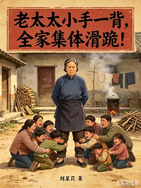 老太太小手一背,全家集体滑跪!