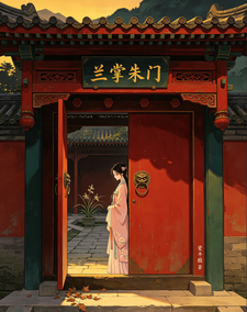 兰掌朱门 cover