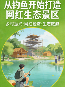 从钓鱼开始打造网红生态景区 cover