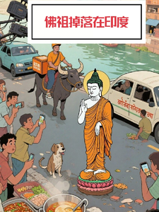 The Buddha Found Dropped in India cover
