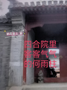 四合院里客客气气的何雨柱 cover