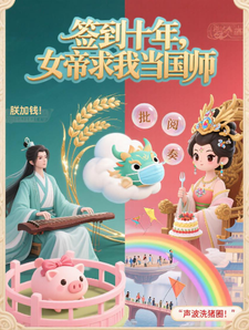 签到十年，女帝求我当国师 cover