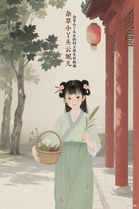 杂草小丫头的王府生存指南 cover