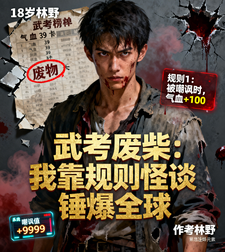 武考废柴:我靠规则怪谈锤爆全球 cover