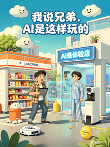 我说兄弟，AI是这样玩的 cover