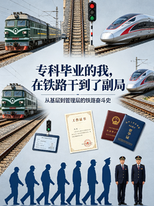 专科毕业的我,在铁路干到了副局 cover